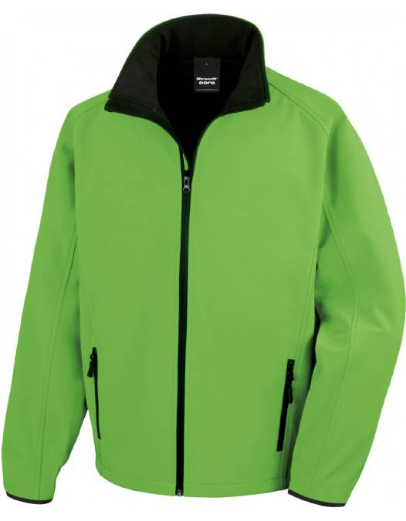 Jachetă softshell cu 2 straturi pentru bărbați, imprimabilă